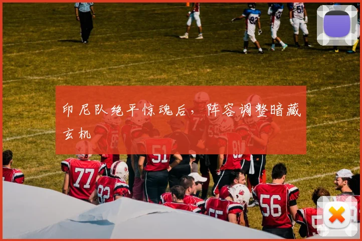 印尼队绝平惊魂后,阵容调整暗藏玄机 - 搜狐体育推荐